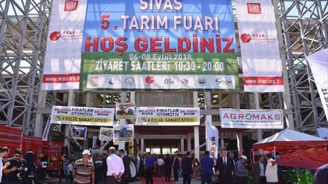 AGRO Sivas 2018 Tarım, Hayvancılık ve Gıda Fuarı açıldı