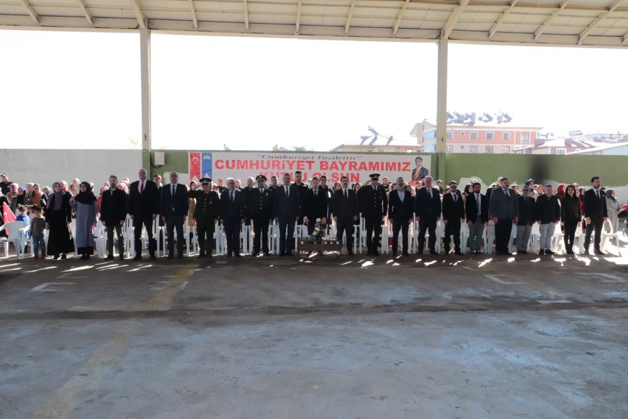 29 Ekim Cumhuriyet Bayramı Coşkuyla Kutlandı