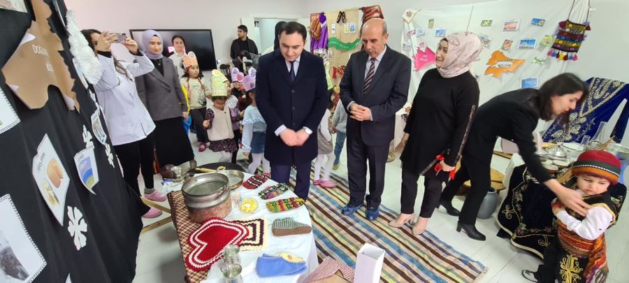 İlçe Kaymakamı Minik Öğrencilerle Bir Araya Geldi